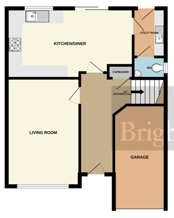 6, Reed Bed Close, Bridgwater floorplan
