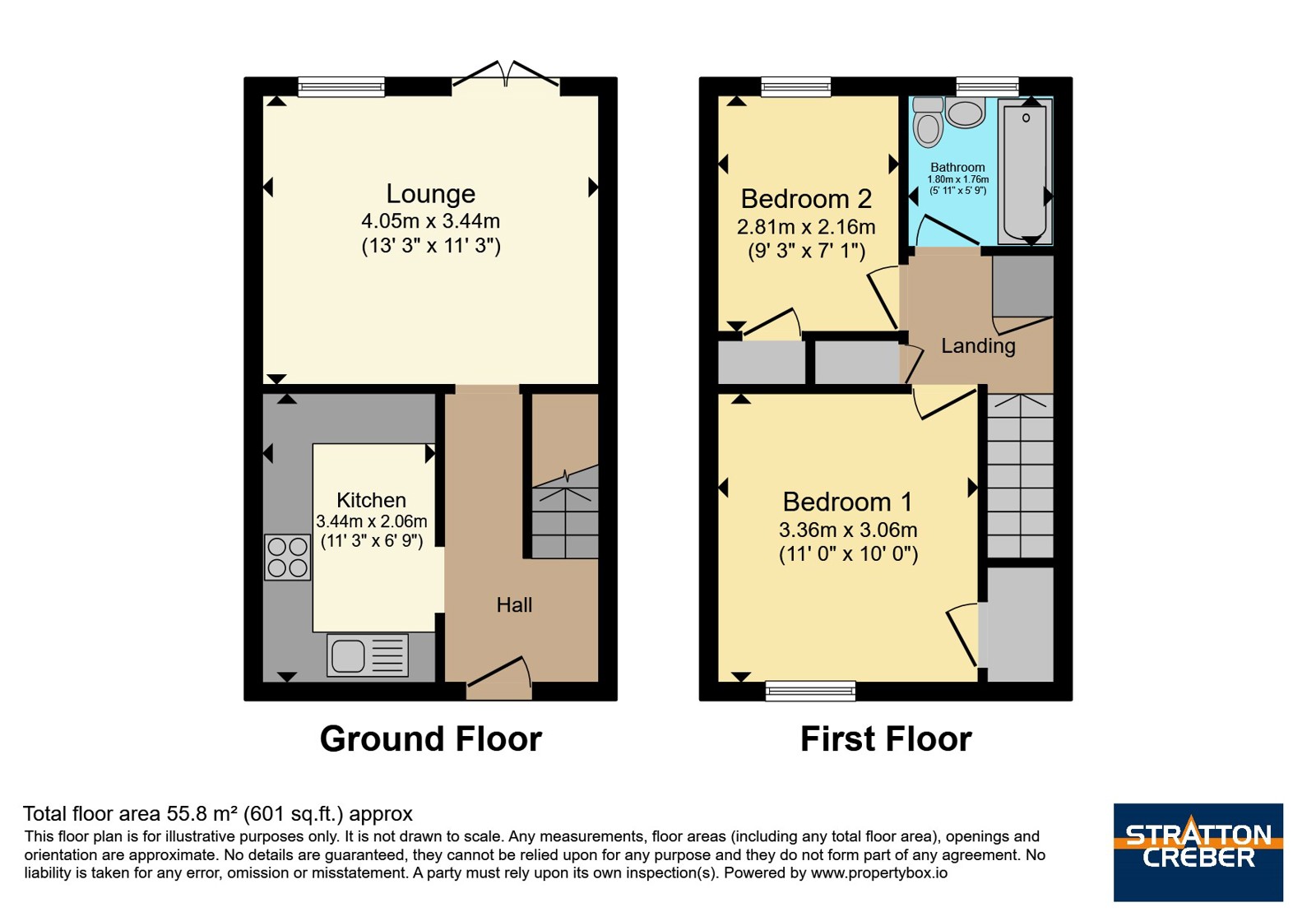 10, Hendra Close, Liskeard floorplan