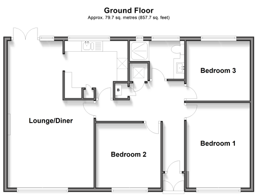 Holmscroft Road, Herne Bay floorplan
