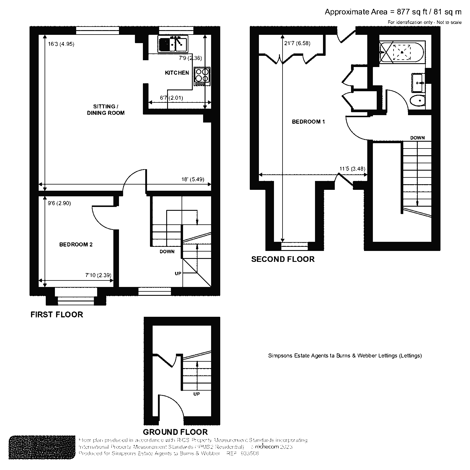 15, Wey Road, Godalming floorplan