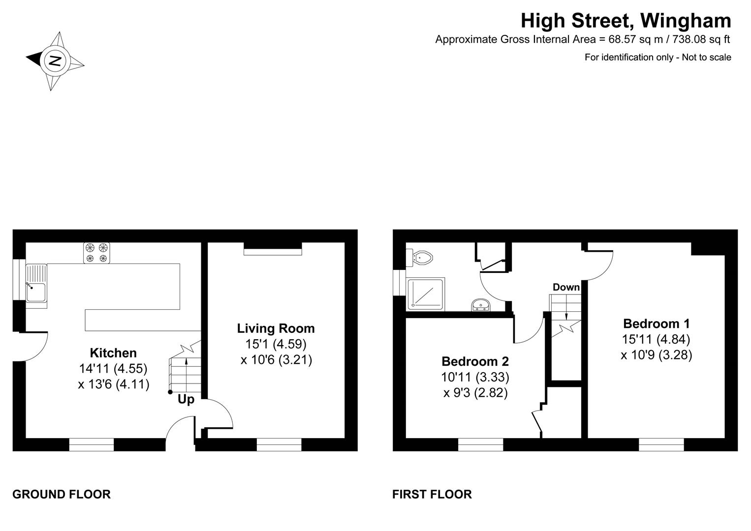 11, The Square, High Street, Canterbury floorplan