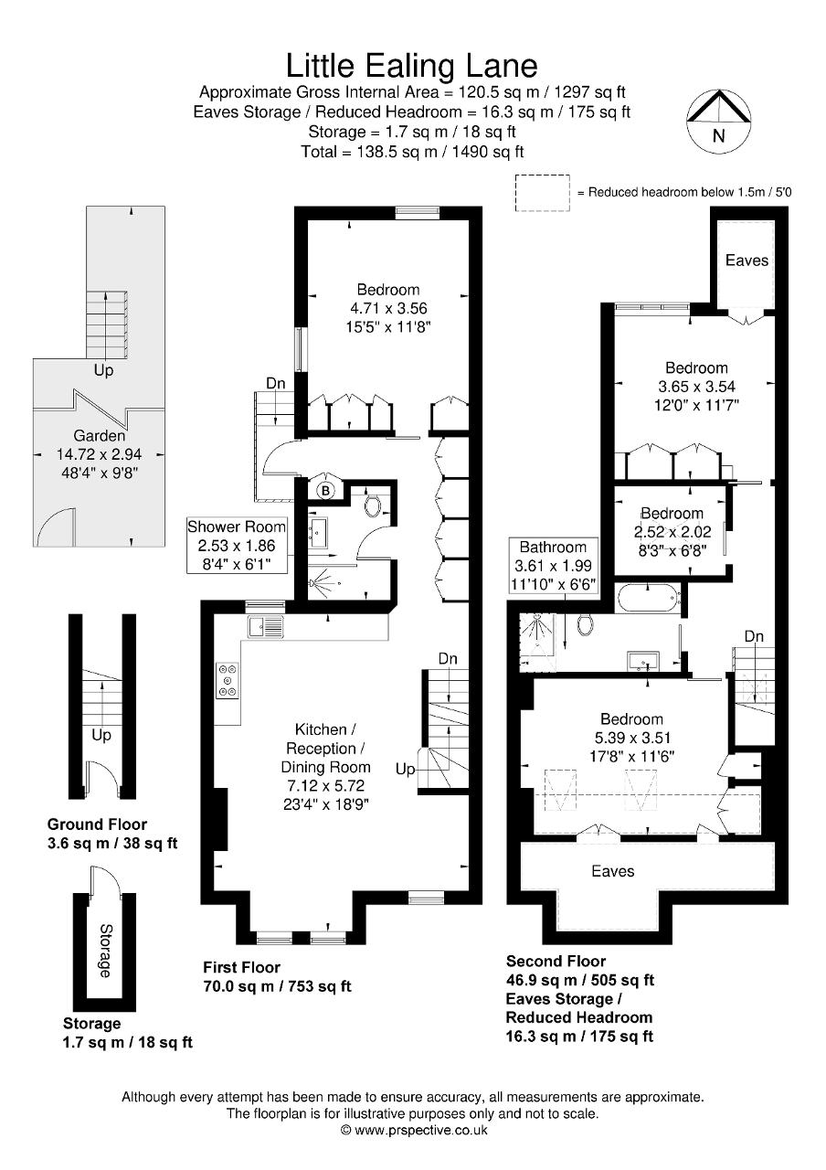 48, Little Ealing Lane, London floorplan