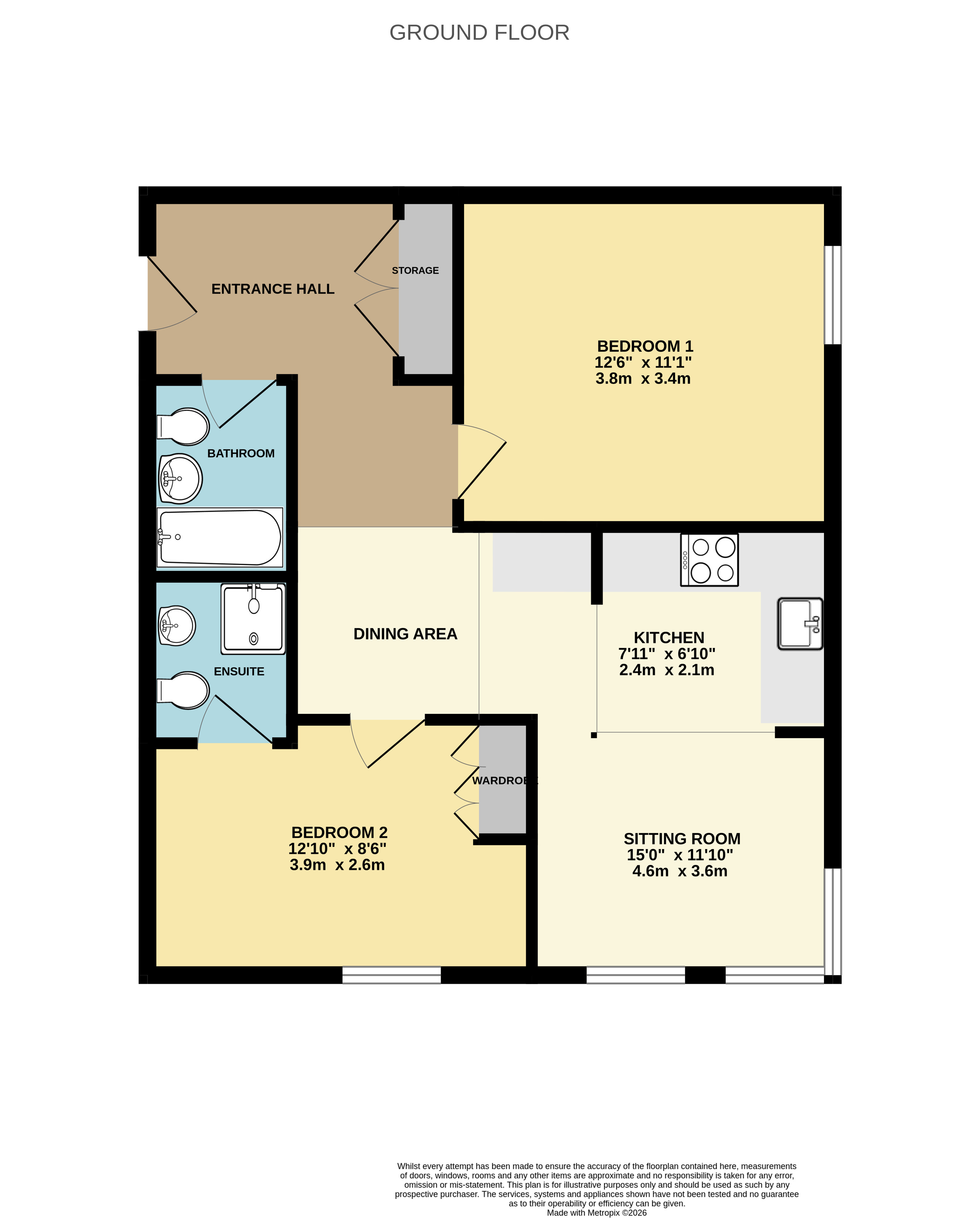 74 The Bank, 60, Sheepcote Street, Birmingham floorplan