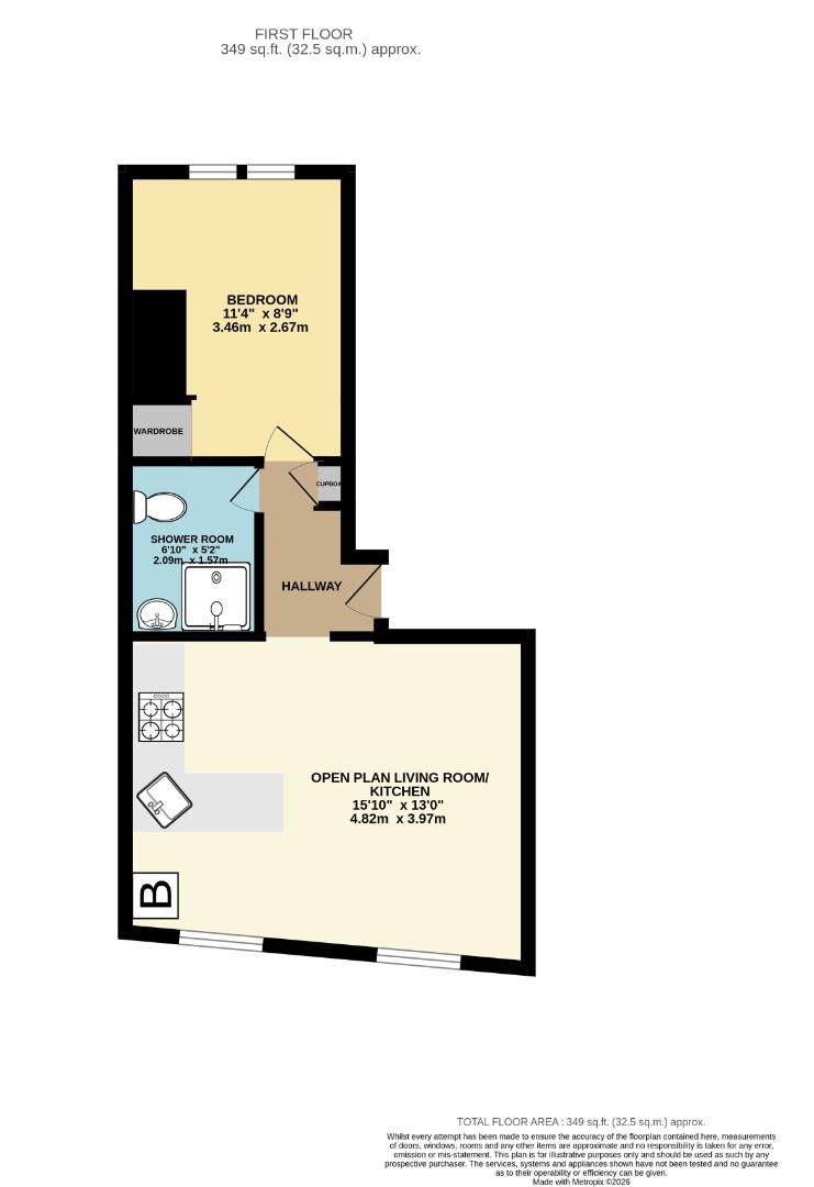 11C, High Street, Biggleswade floorplan