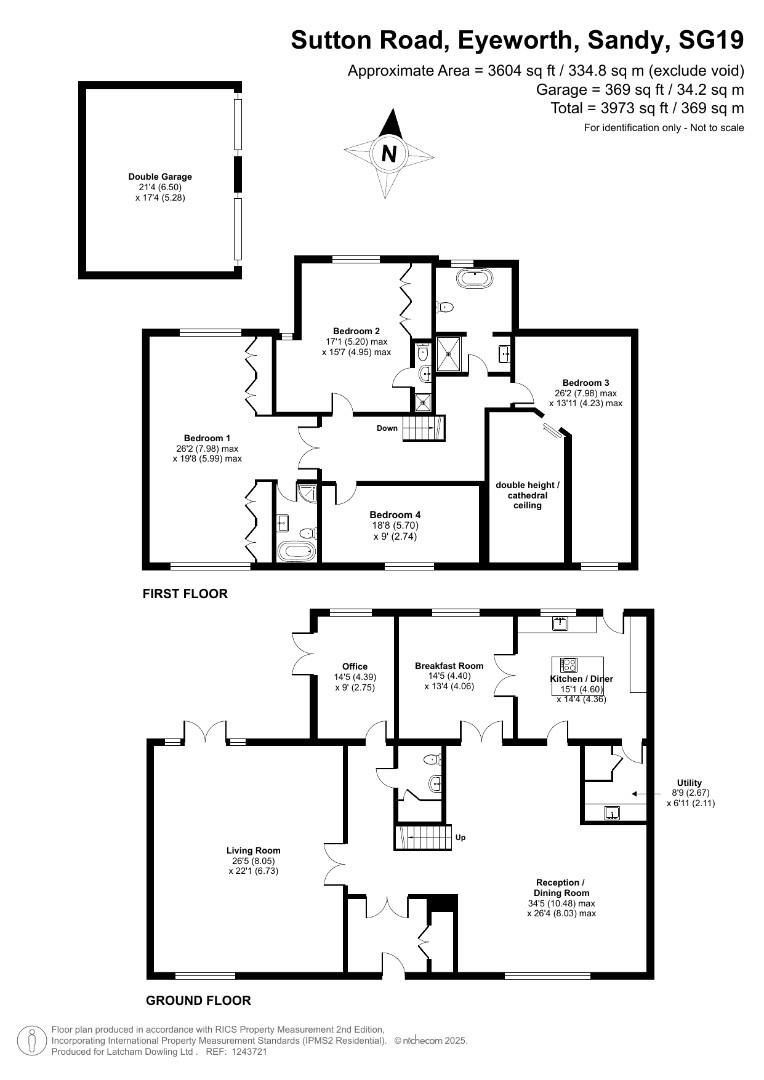 2 Molehill Barns, Sutton Road, Eyeworth floorplan