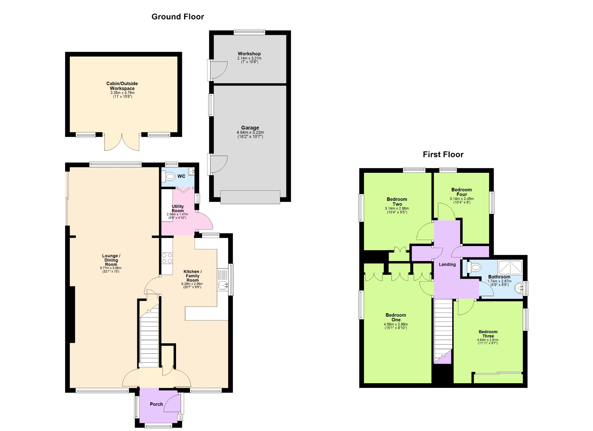 112 Carlton Road, Bilton, Warwickshire floorplan