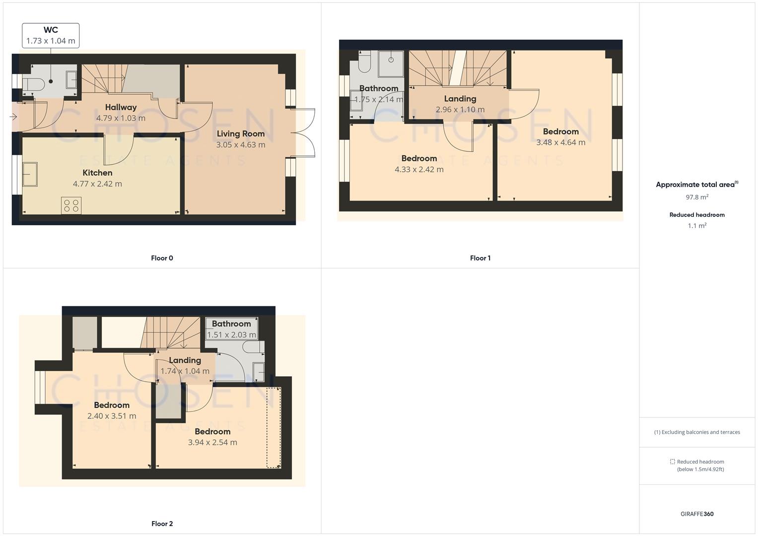 16, Millstone Way, Gloucester floorplan