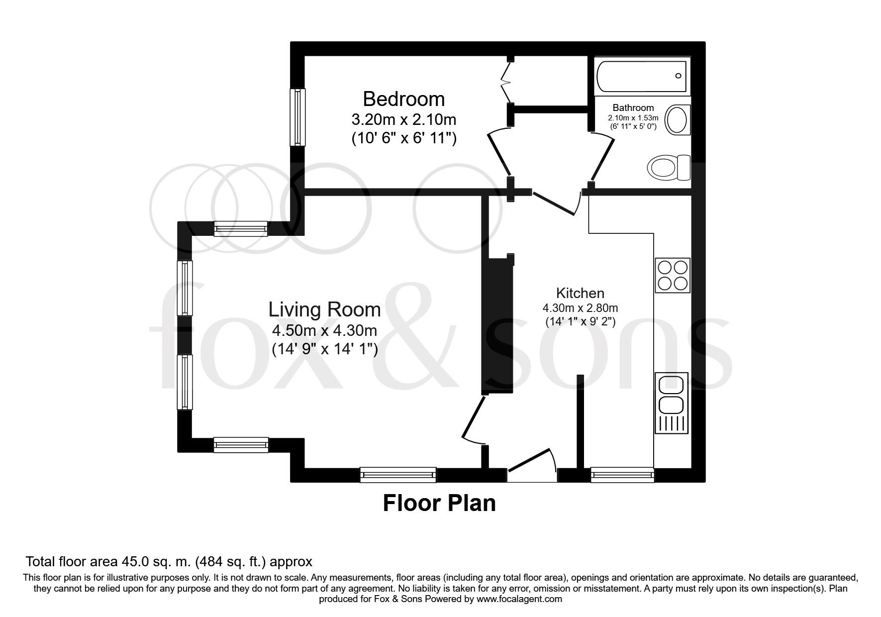 1 Bedrooms Flat for sale in St. Aubyns, Hove BN3