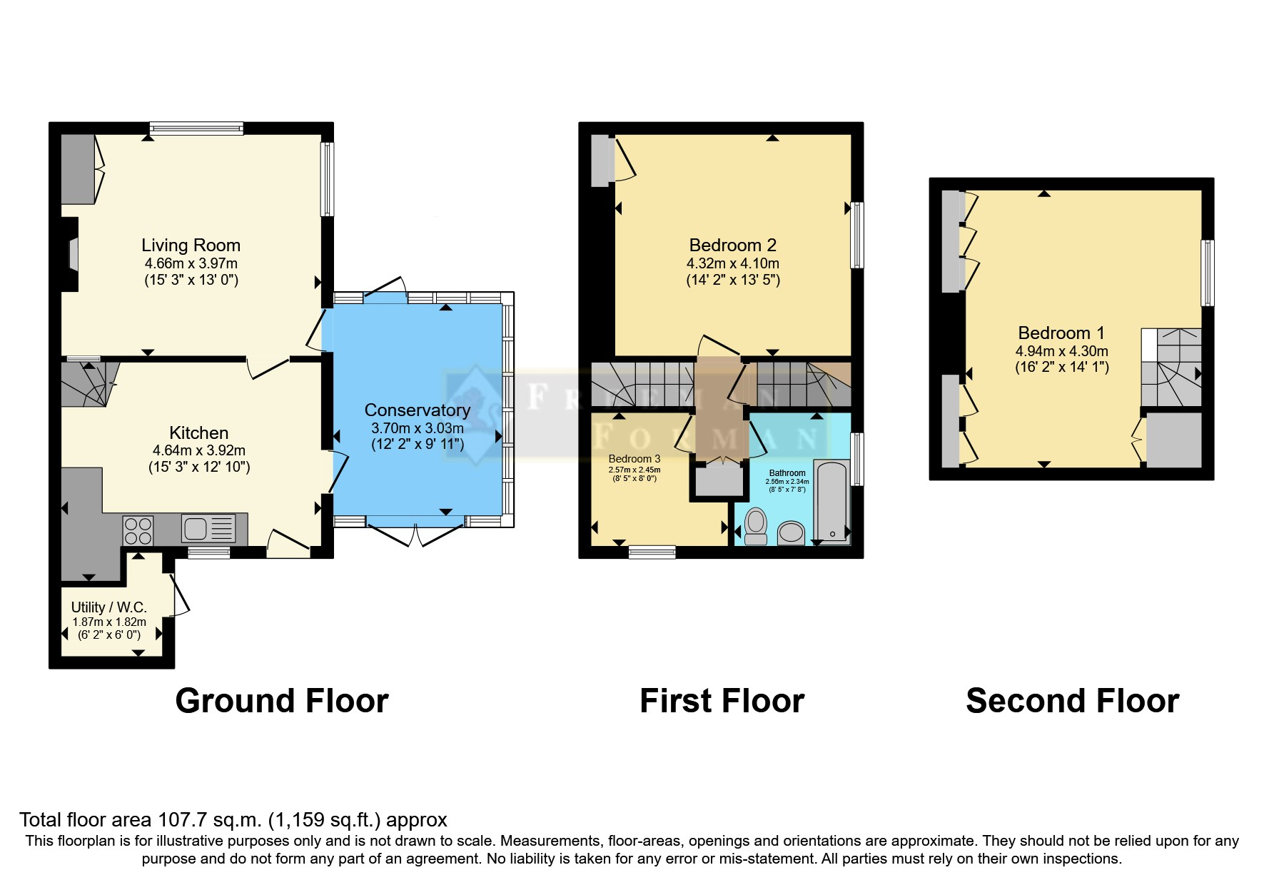 Northside,, The Moor, Cranbrook floorplan