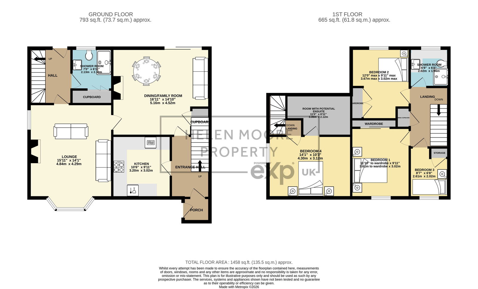 20, Sanderspool Cross, South Brent floorplan