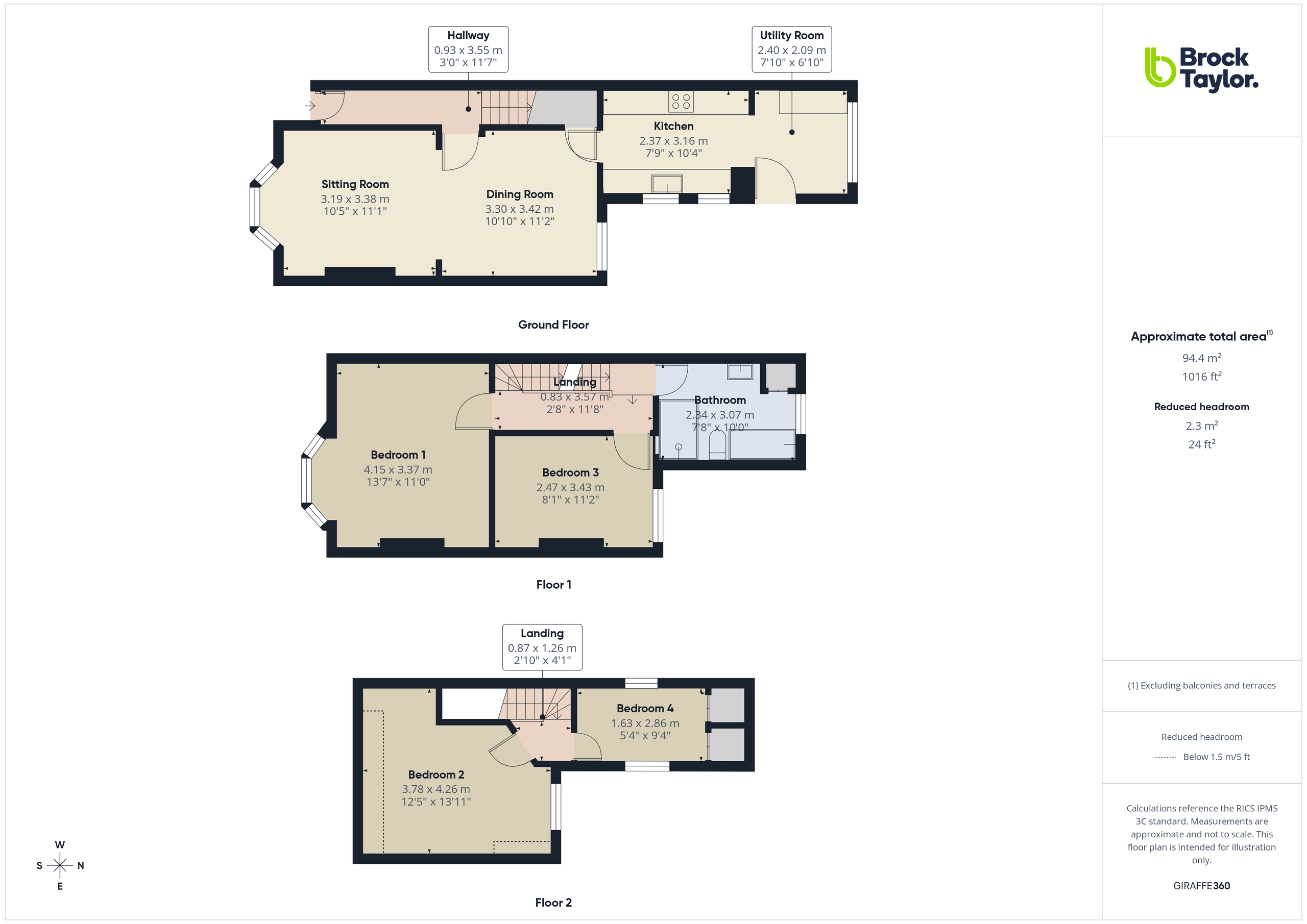103, St Leonards Road, Horsham, West Sussex, RH13 6AP, horsham floorplan