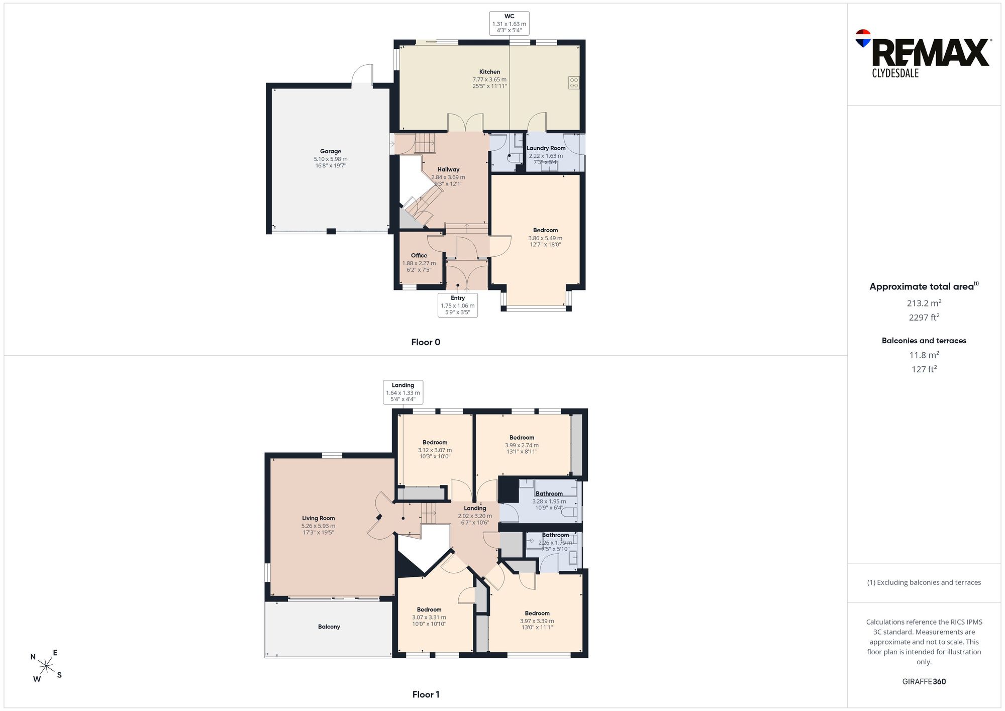 9, Kairnhill Court, Lanark, ML11 floorplan