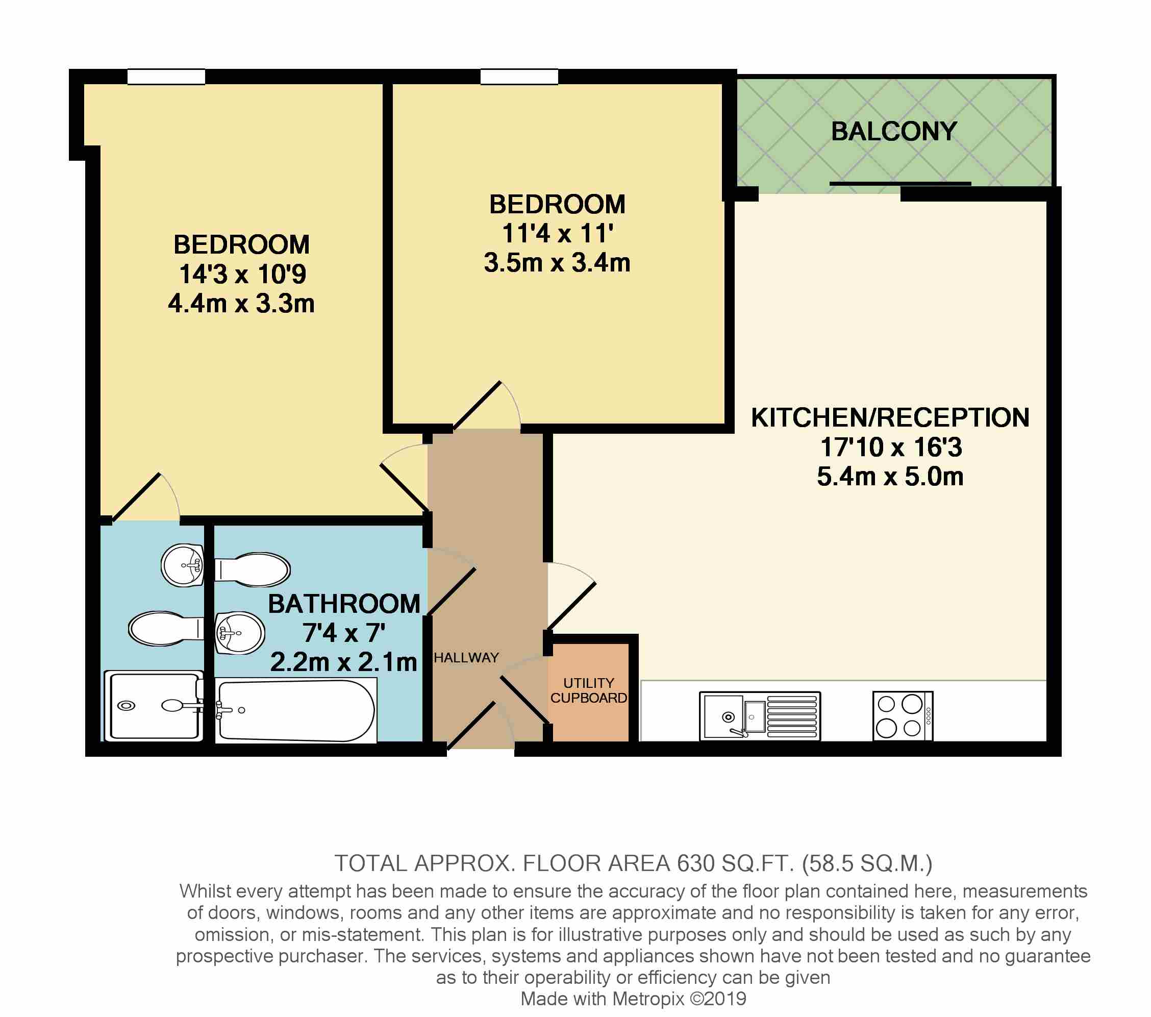 2 Bedrooms Flat for sale in Water Street, Manchester M3