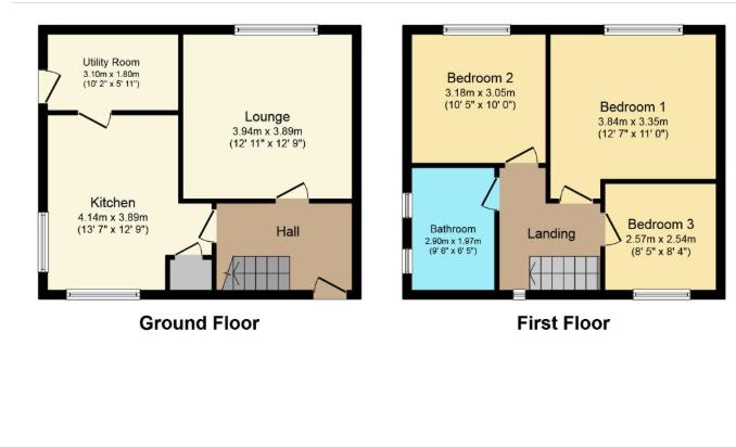 41, Stonegate Road, Bradford floorplan