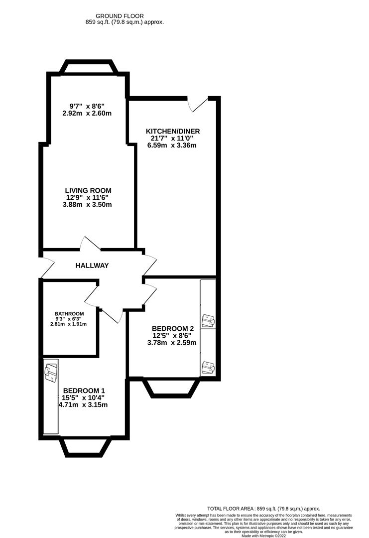 The Spinney, Cottingham HU16, 2 bedroom detached bungalow for sale