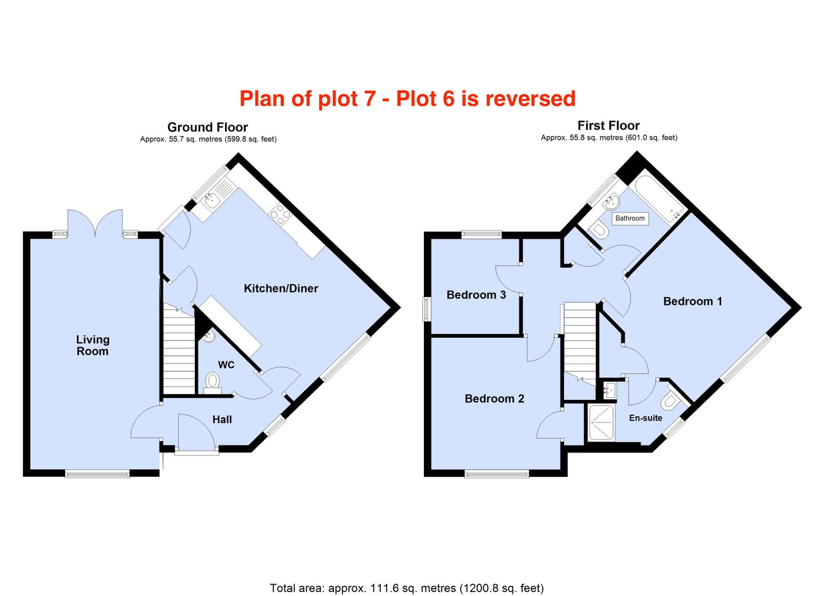 (Plot 6) 51, Mill Field, Sutton floorplan