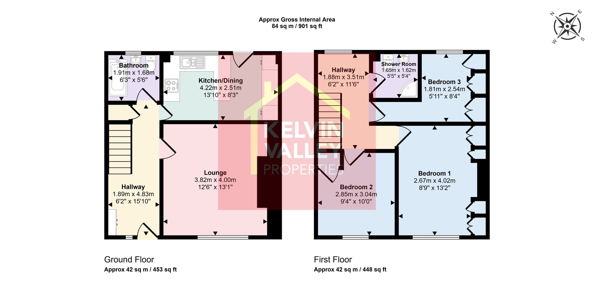 49 John Wilson Drive, Glasgow floorplan