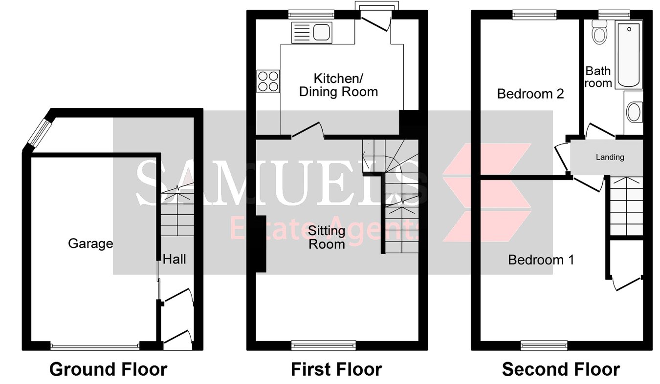 46, Elliott Close, Exeter floorplan