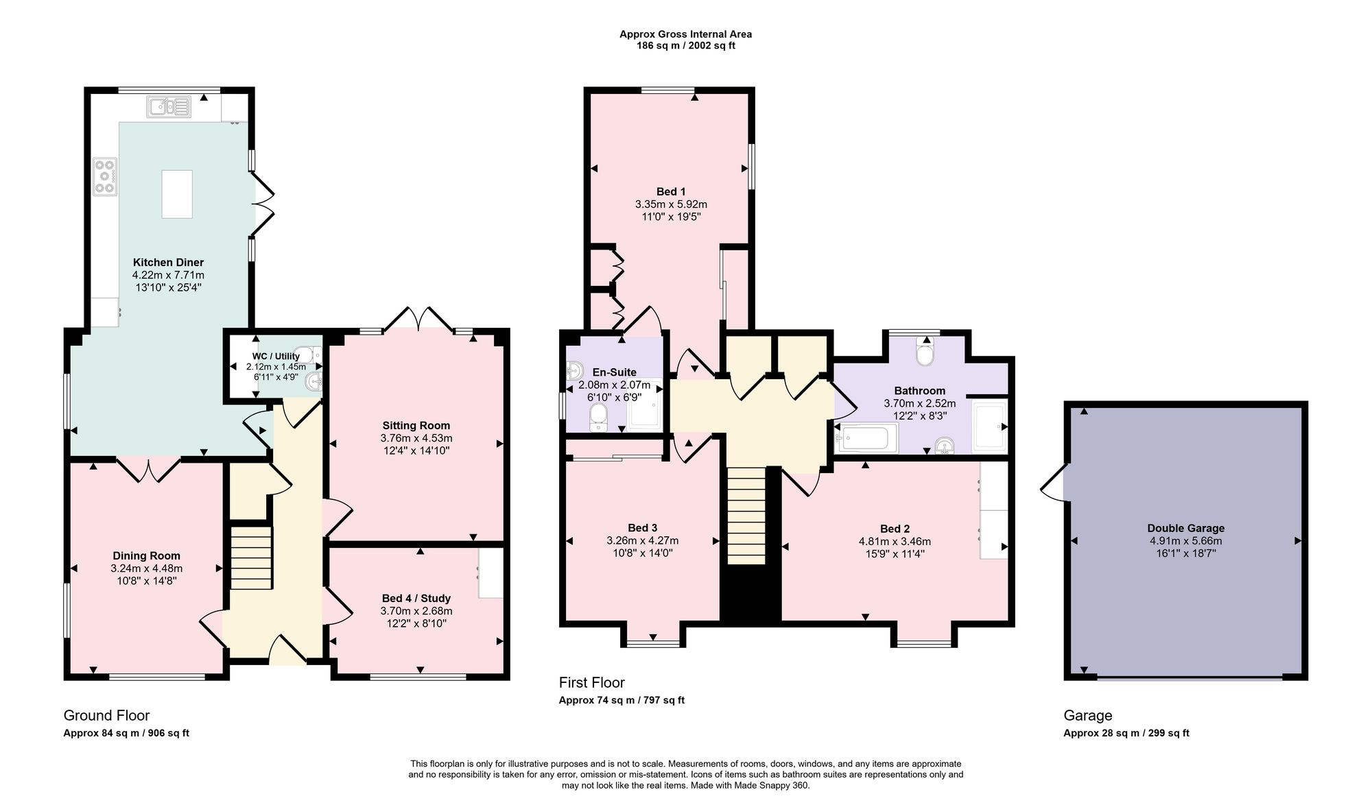 33 Horders View, Southampton floorplan