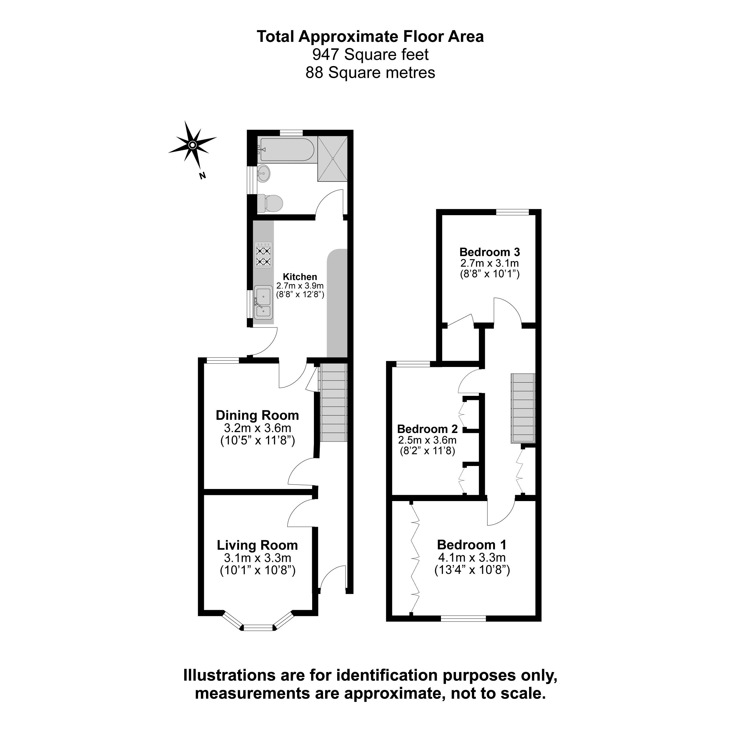 61, Montague Road, Slough floorplan
