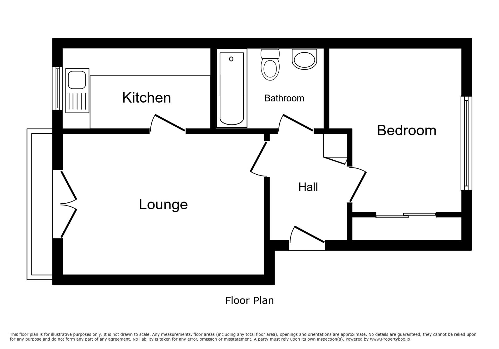 101, Dadswood, Essex floorplan