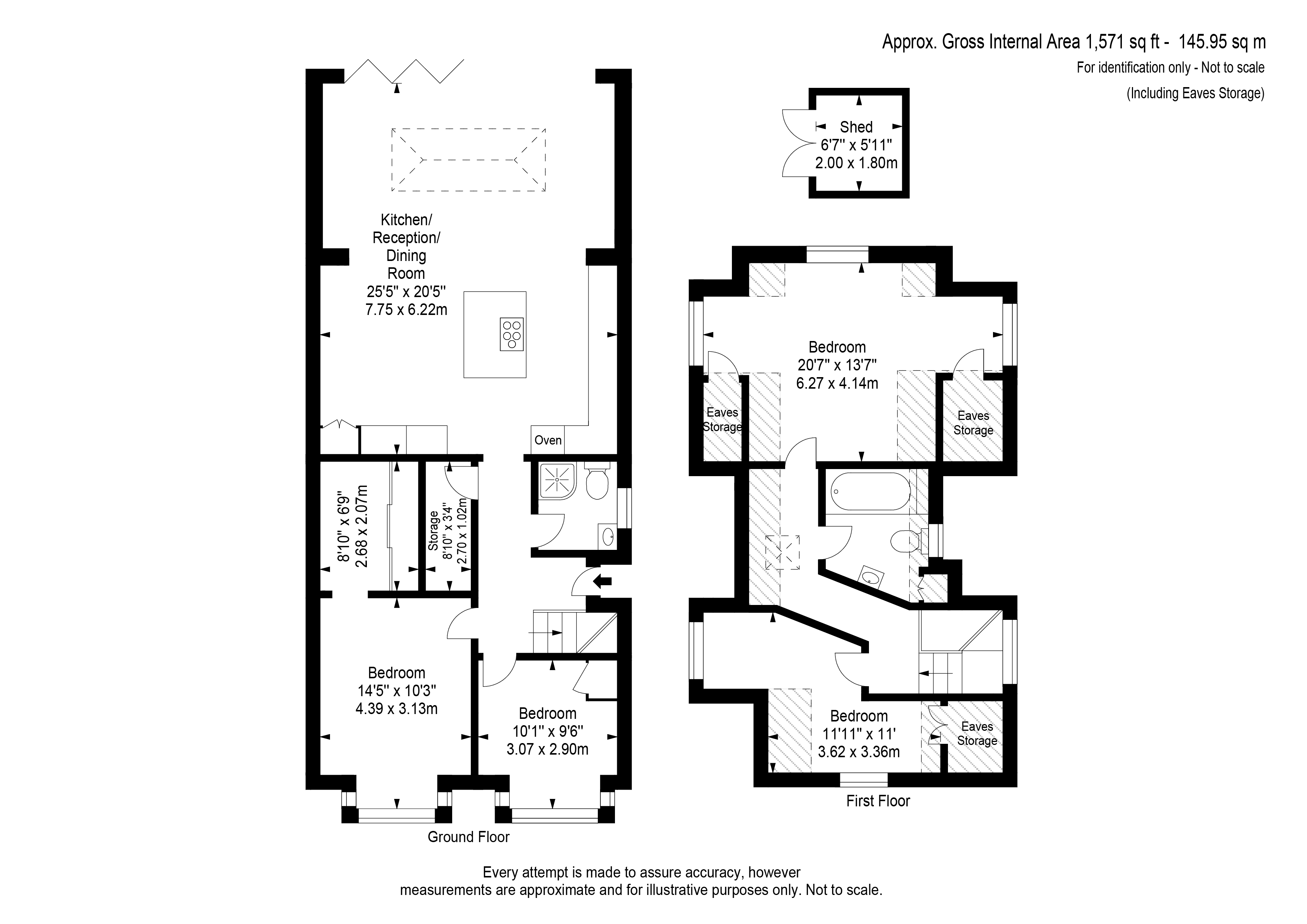 11, Winern Glebe, West Byfleet floorplan