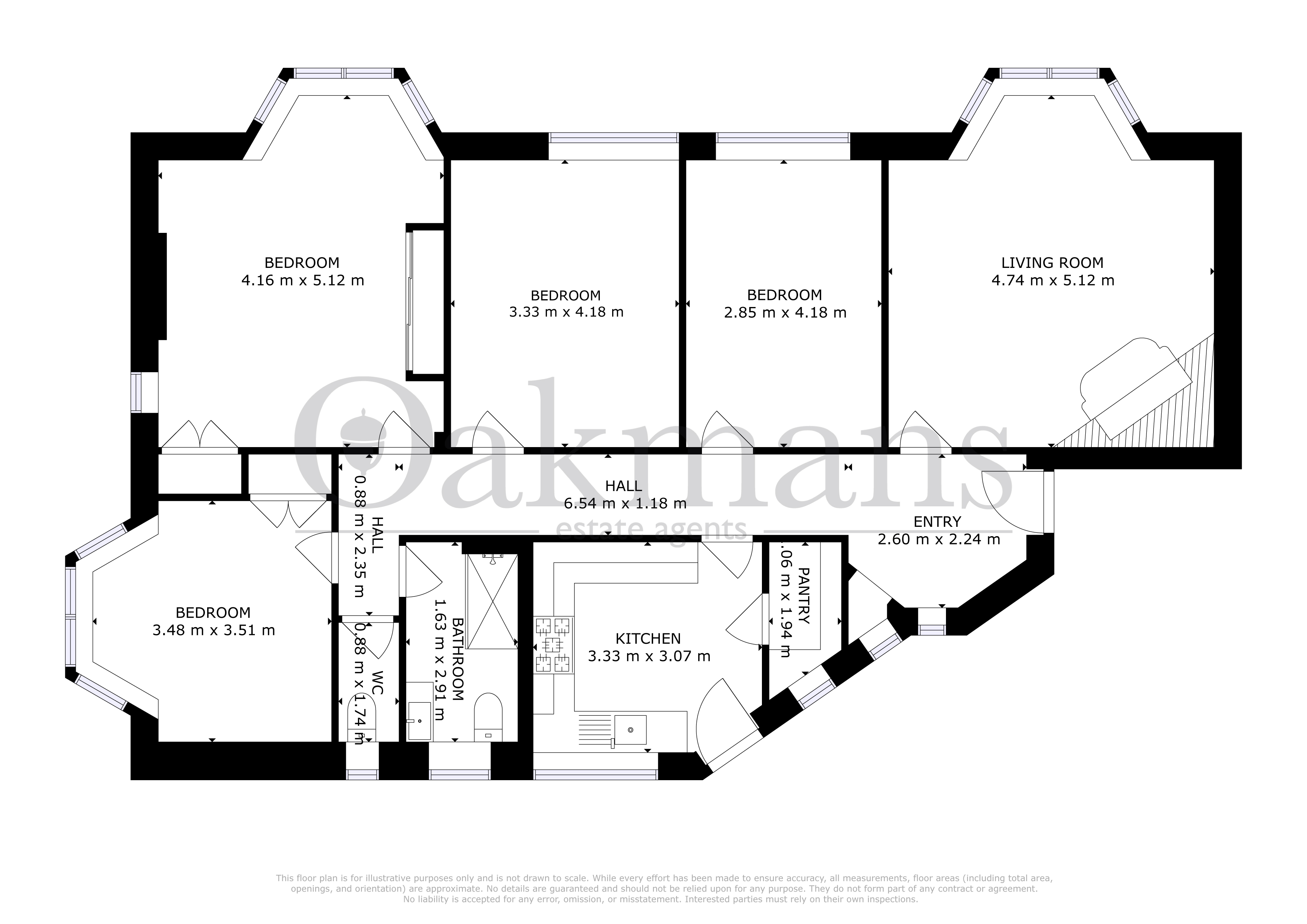 2 Norfolk Court,, Hagley Road, West Midlands floorplan
