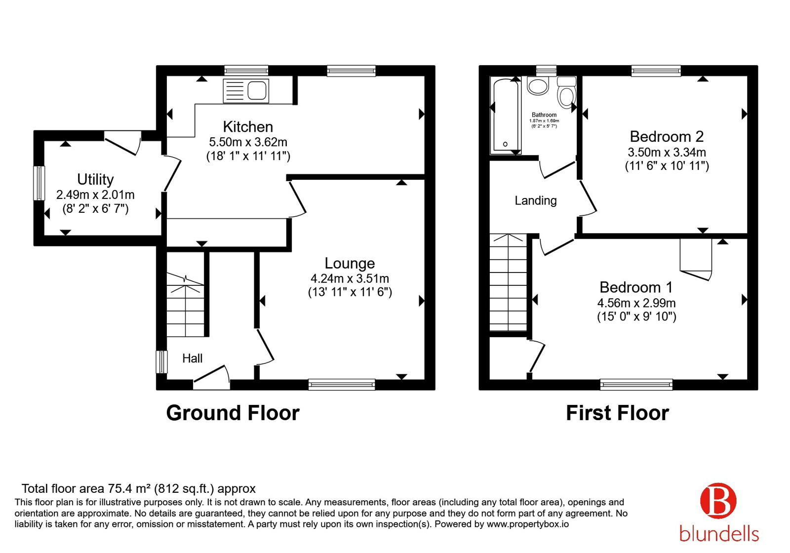 69, Grimsell Crescent, Sheffield floorplan