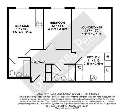 2 Bedrooms Flat to rent in Church Street, Epsom KT17