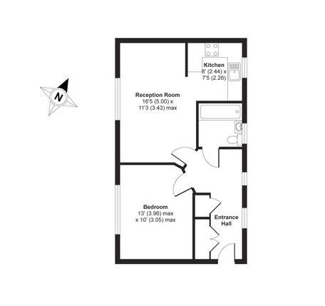 1 Bedrooms Flat for sale in Deepcut, Camberley GU16