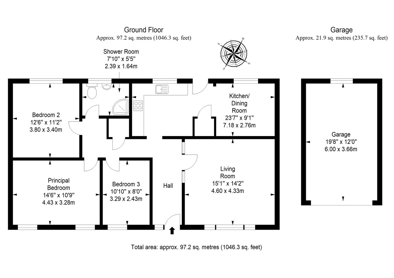 Barroway Farm, Cupar floorplan
