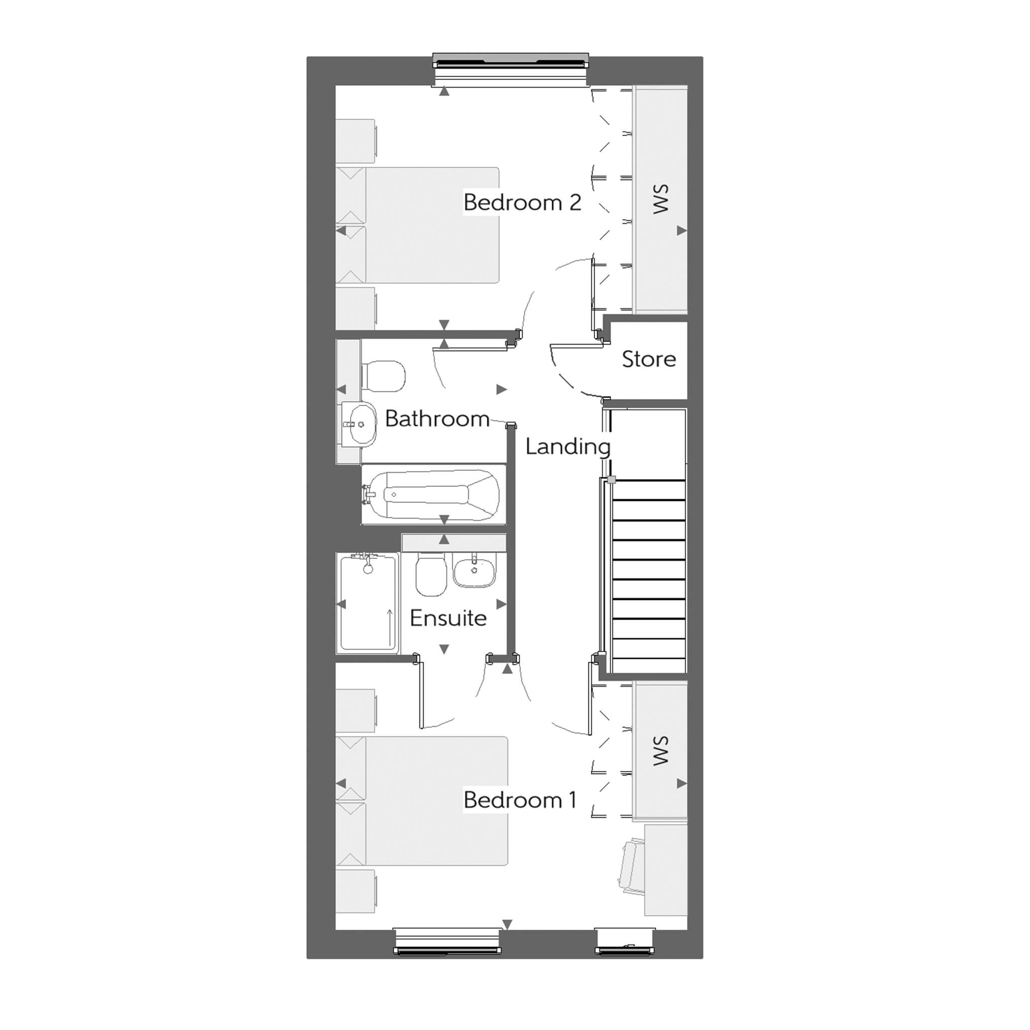 24, Clavering Walk, Cooden, Bexhill floorplan