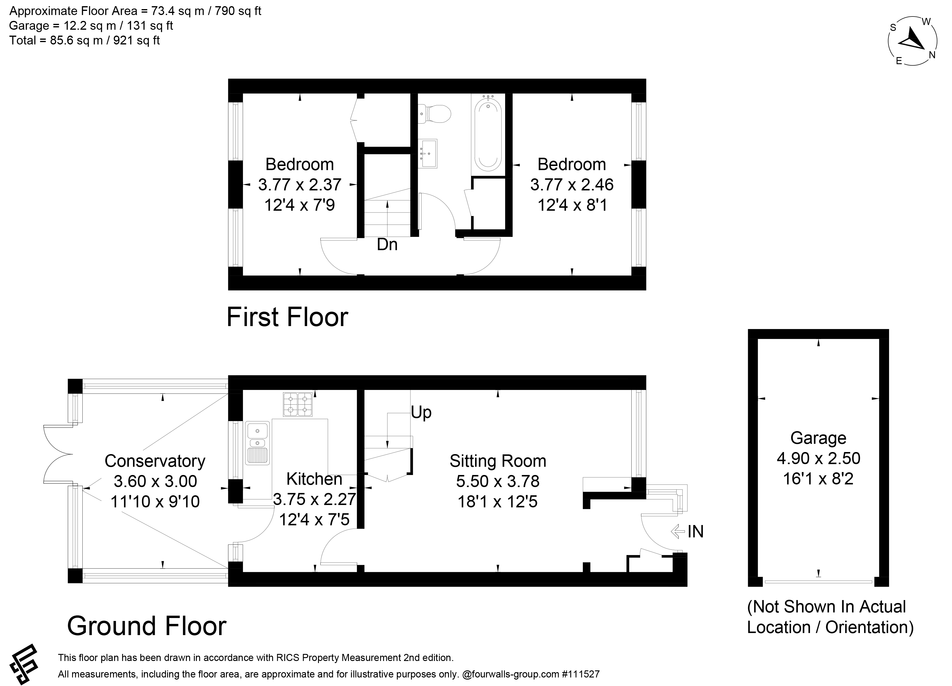 60, Porter Road, Basingstoke floorplan
