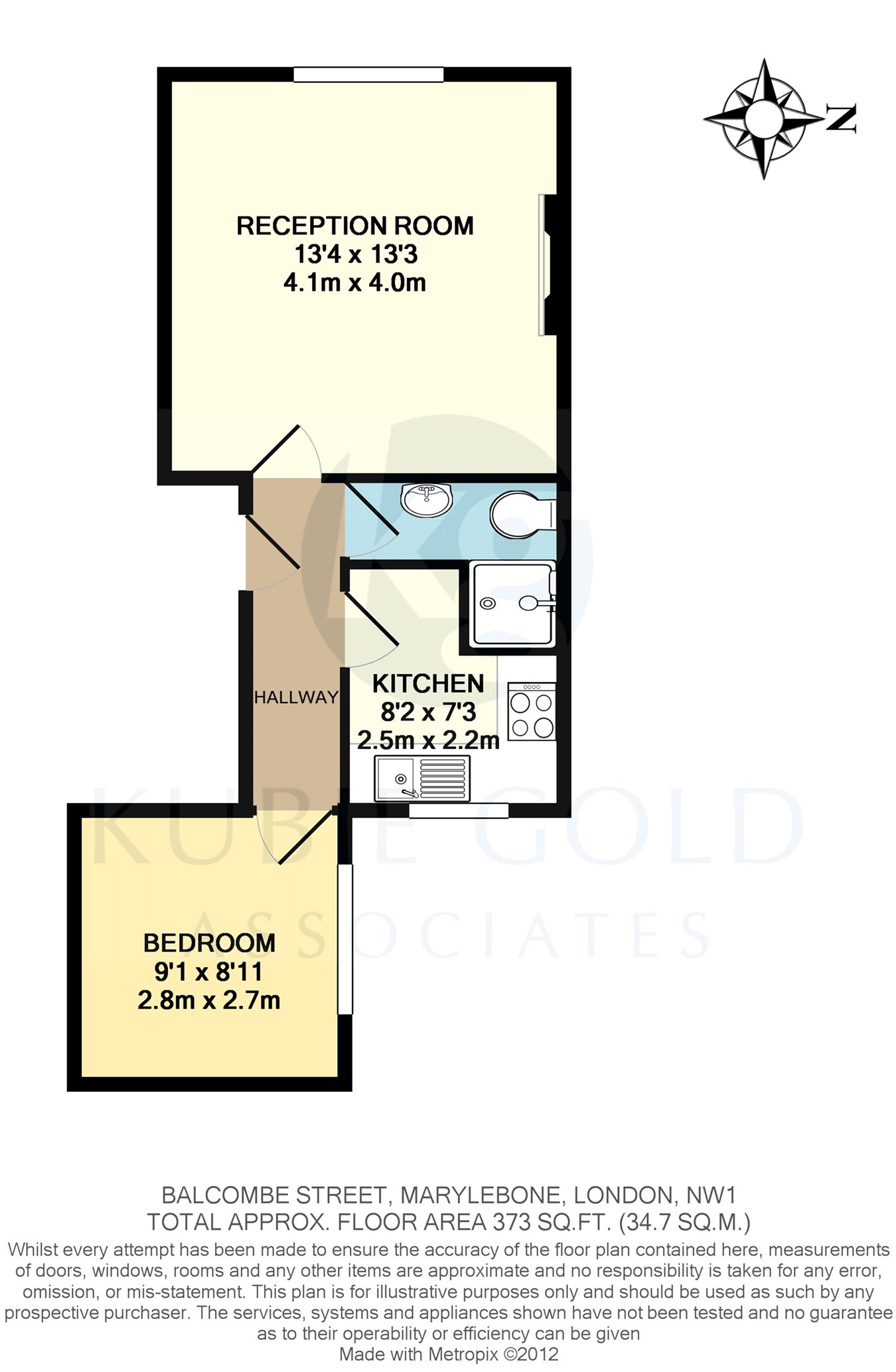 1 Bedrooms Flat to rent in Balcombe Street, Marylebone, London NW1