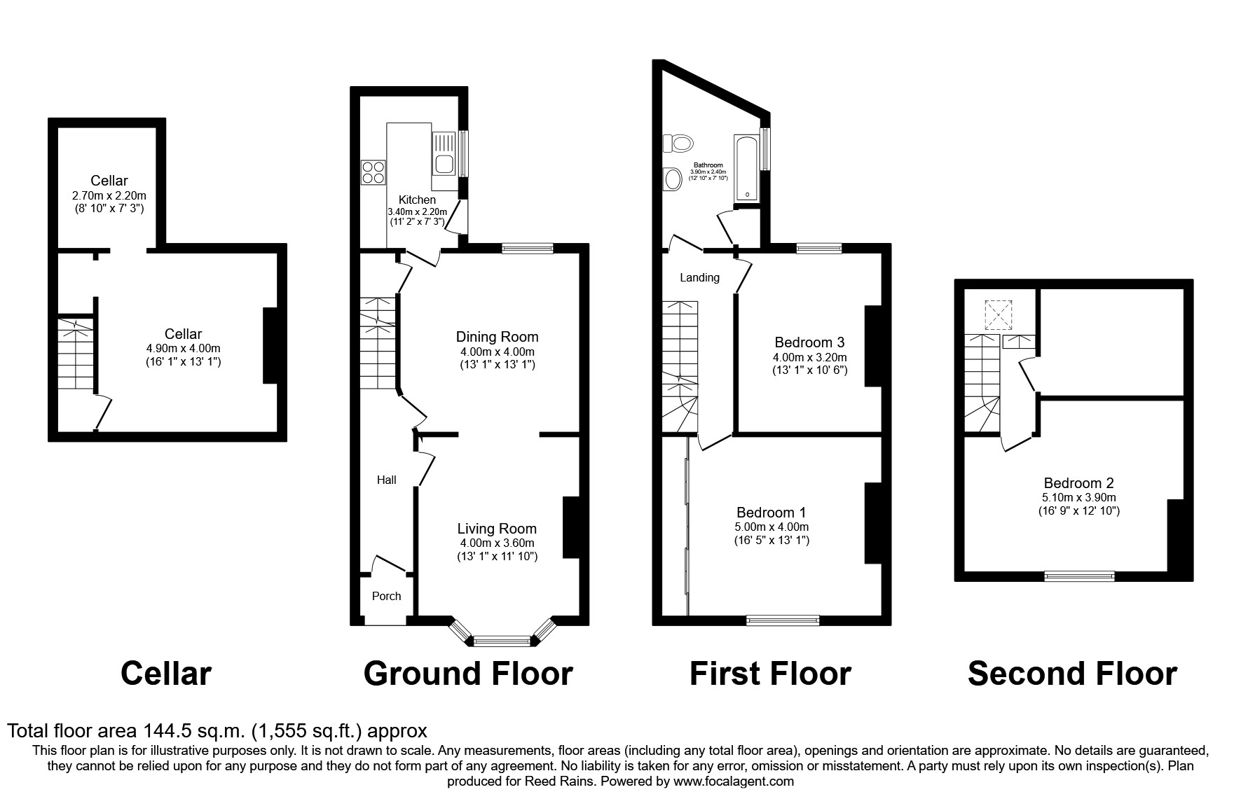 59, Manchester Road, Wilmslow floorplan