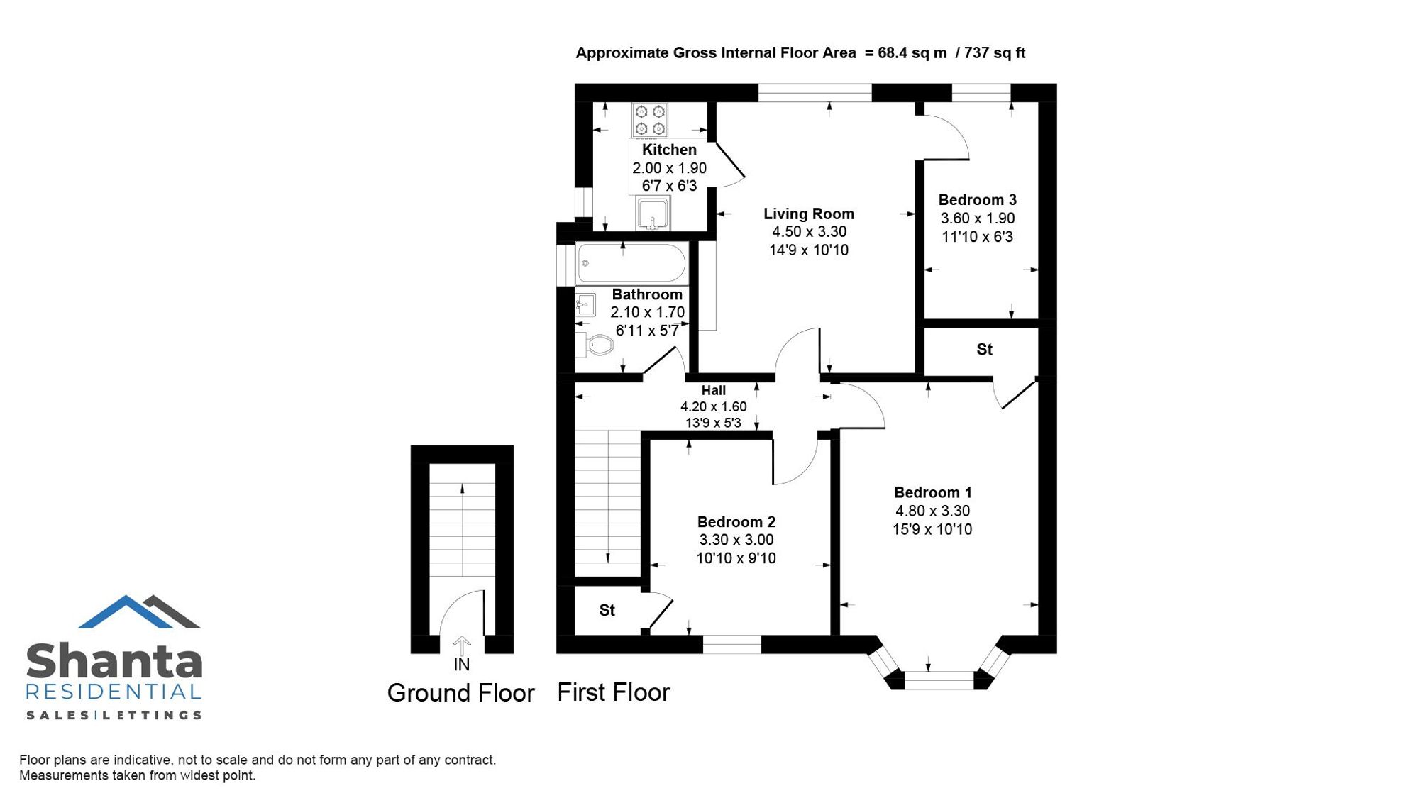 49 Croftside Avenue, Glasgow floorplan