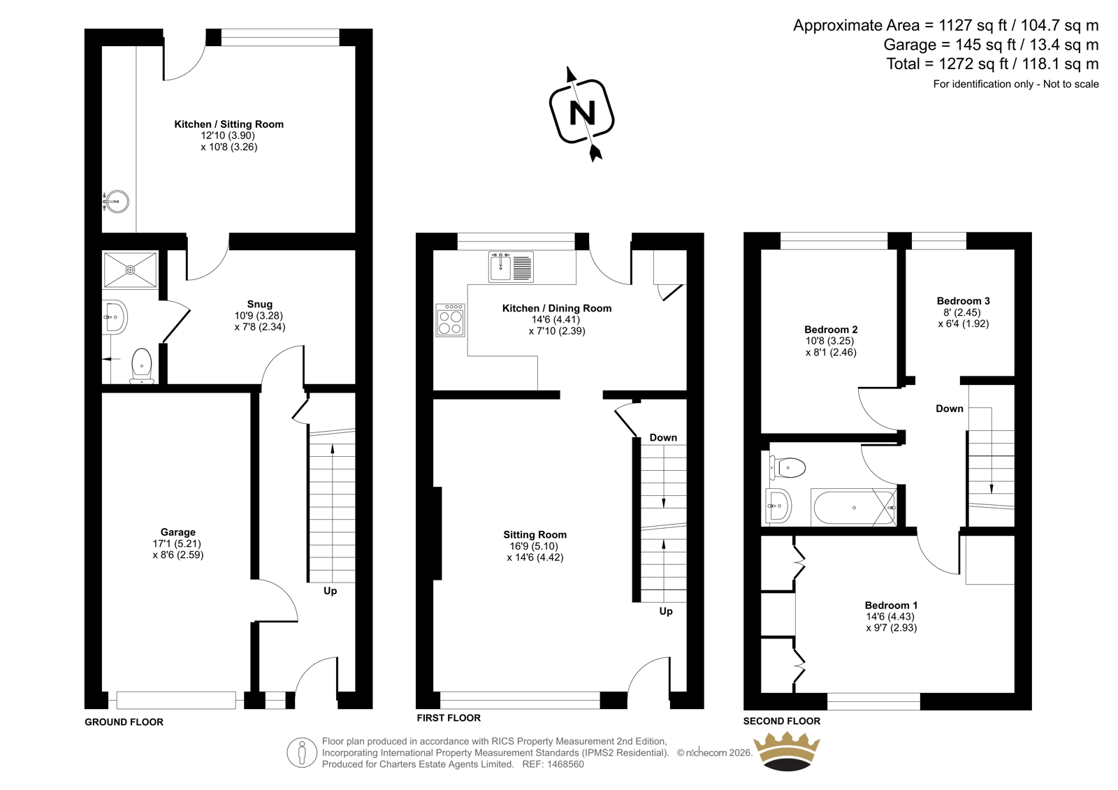 56, Gale Moor Avenue, Hampshire floorplan