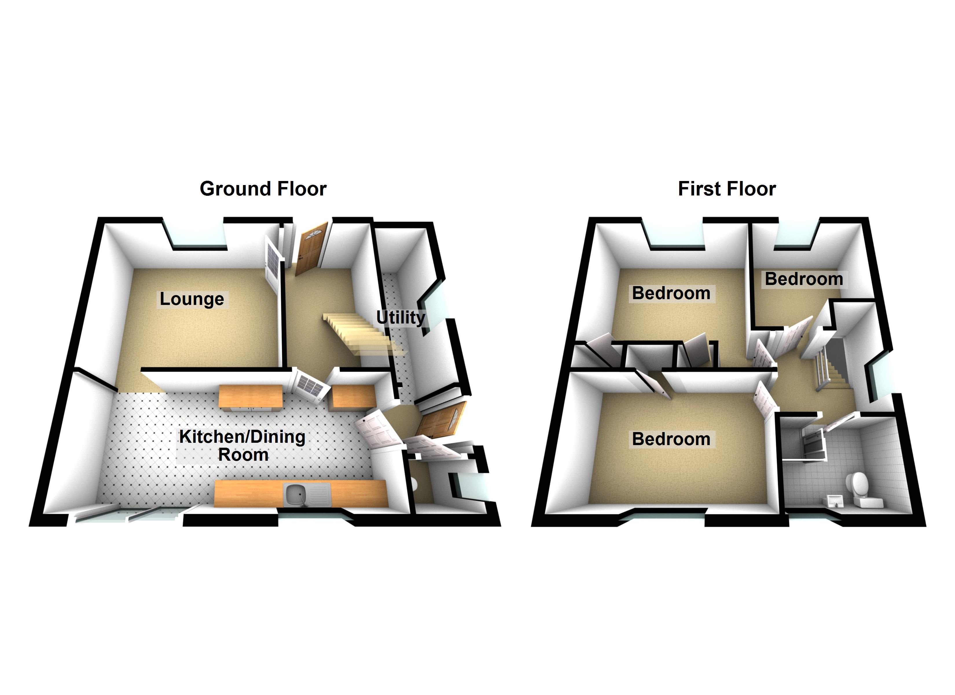 34, Milton Crescent, Pembrokeshire floorplan
