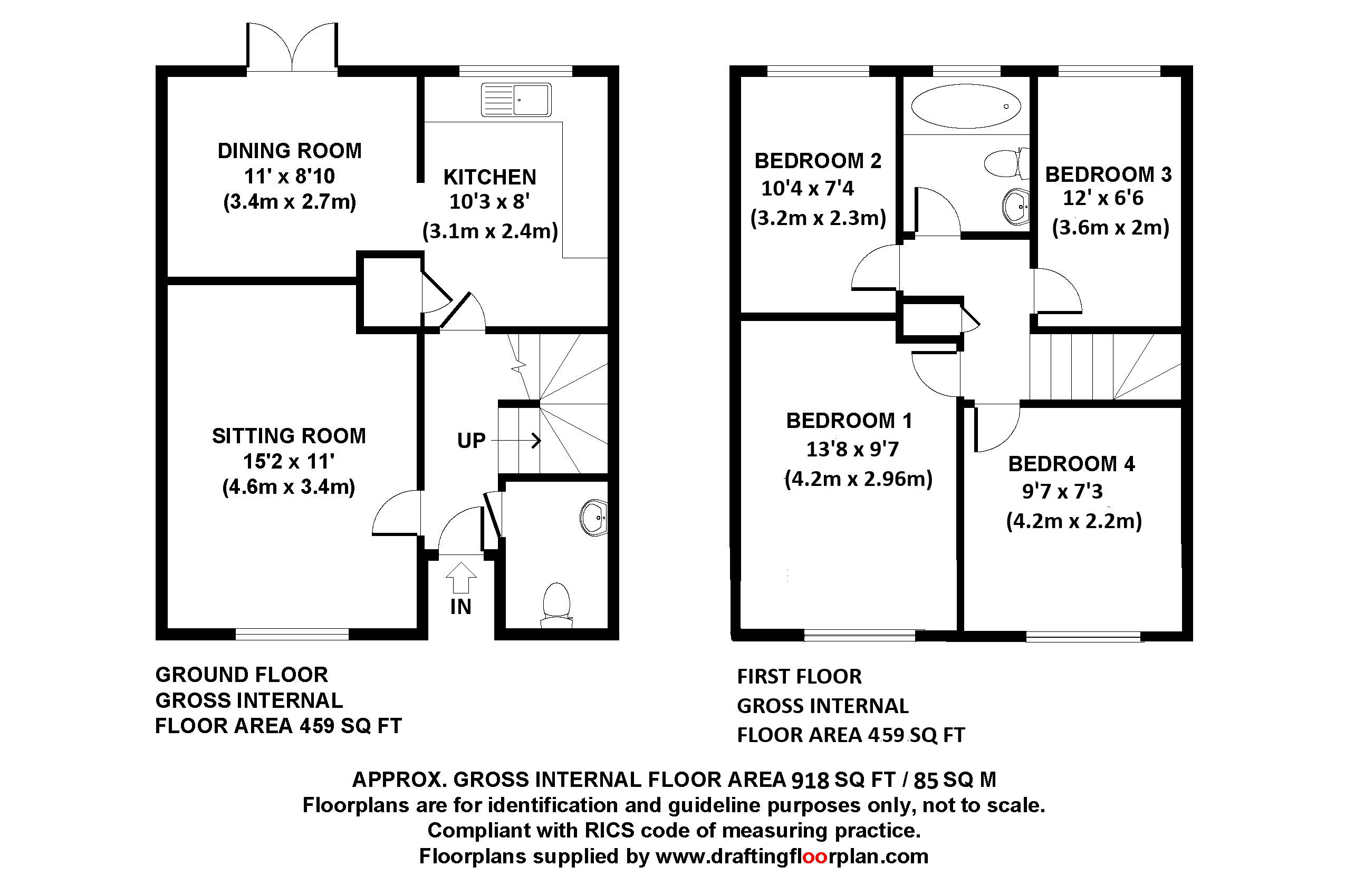 34, Chilton Way, Hungerford floorplan