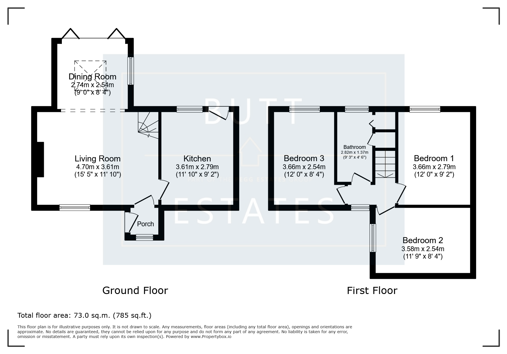 72 Chantry Meadow, Exeter floorplan
