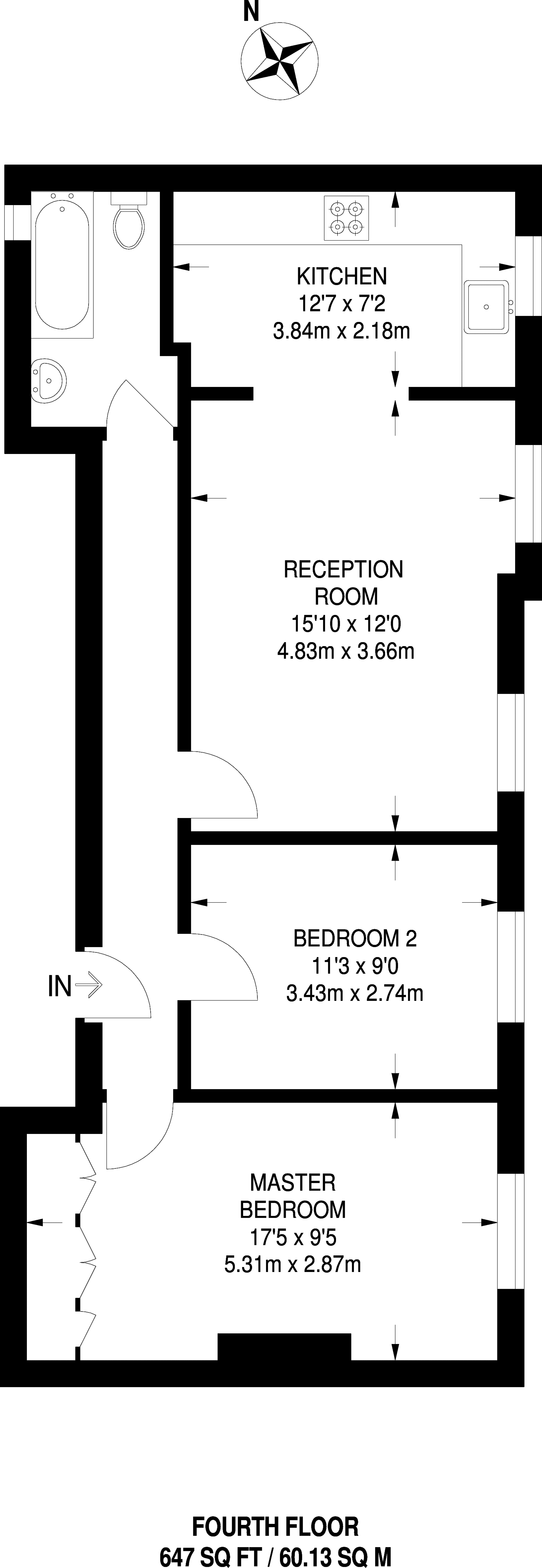 2 Bedrooms Flat to rent in Streatham Hill, Streatham Hill SW2