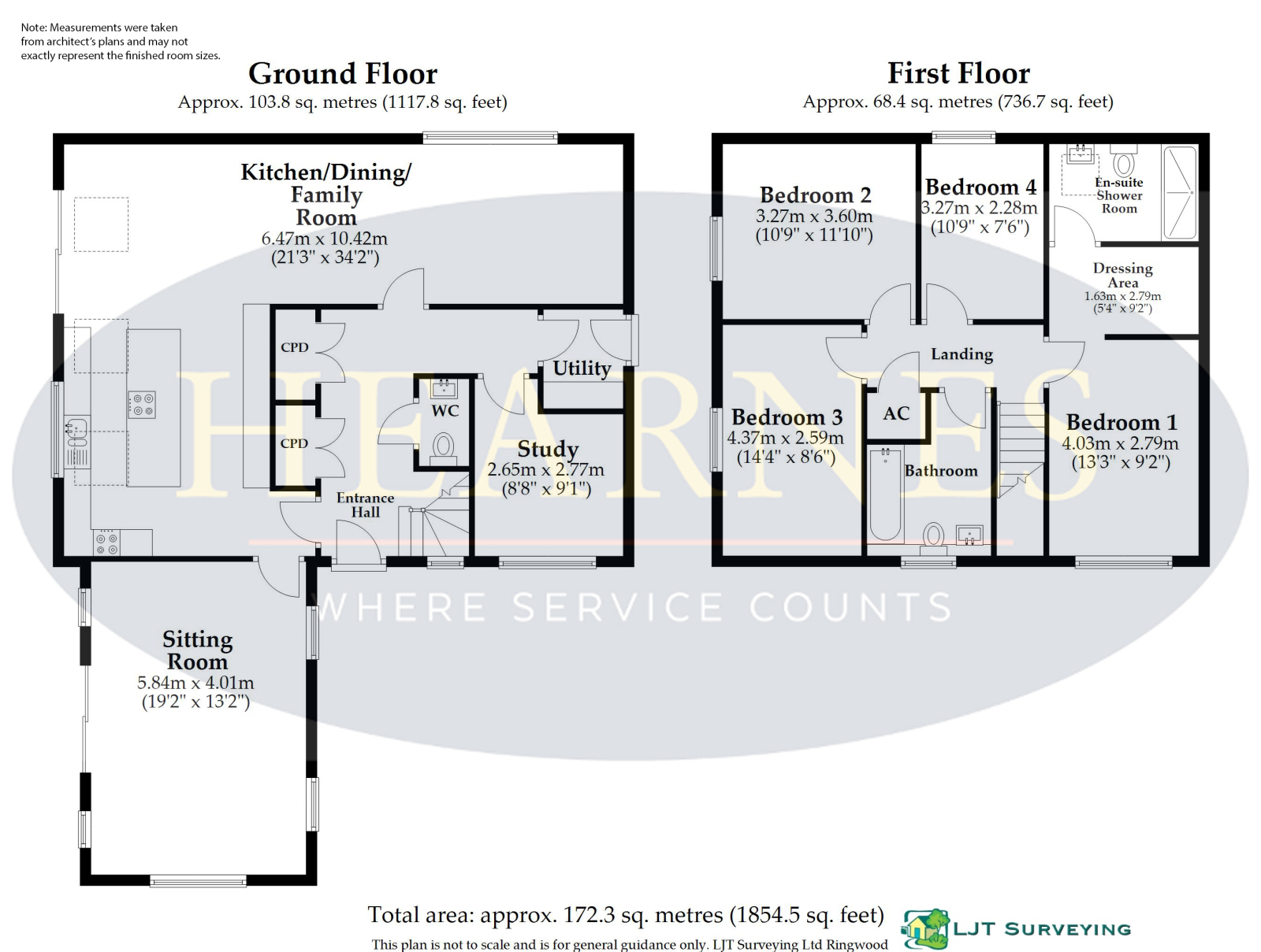 2c Highfield Road, Ringwood floorplan