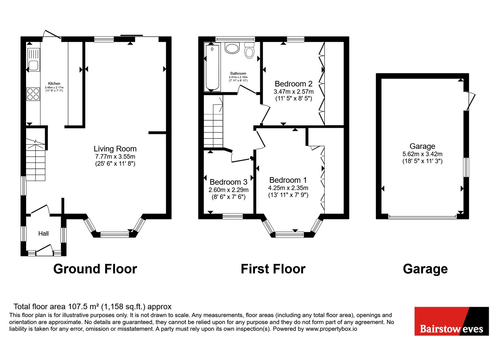 134, Osborne Road, Hornchurch floorplan