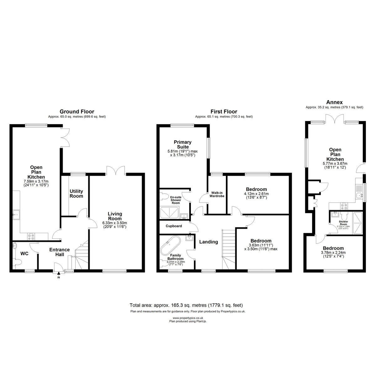 1a, Common View Bumbles Green, Waltham Abbey floorplan