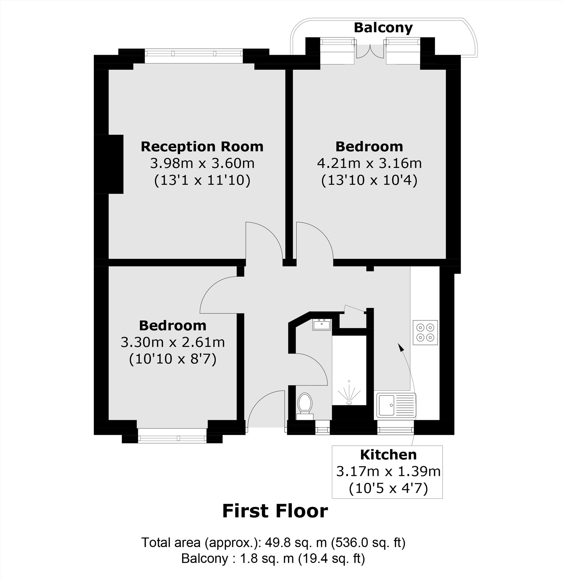 Goldhawk Road, London floorplan