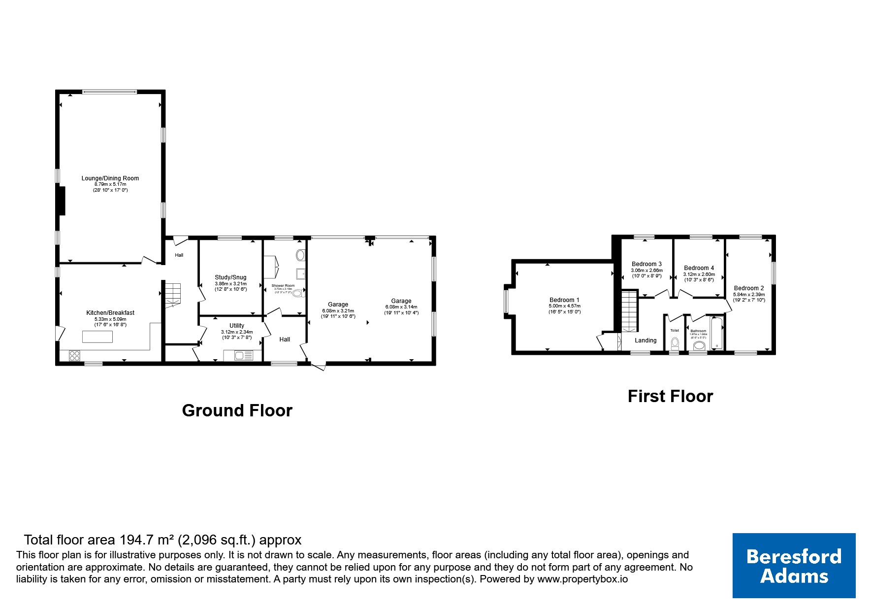 Beach Road, Abergele floorplan