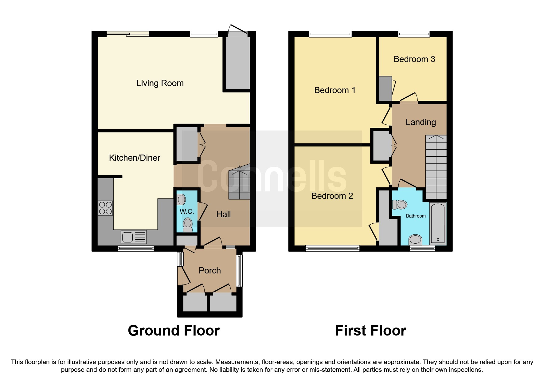 Meads Close, New Bradwell, Milton Keynes MK13, 3 bedroom terraced house