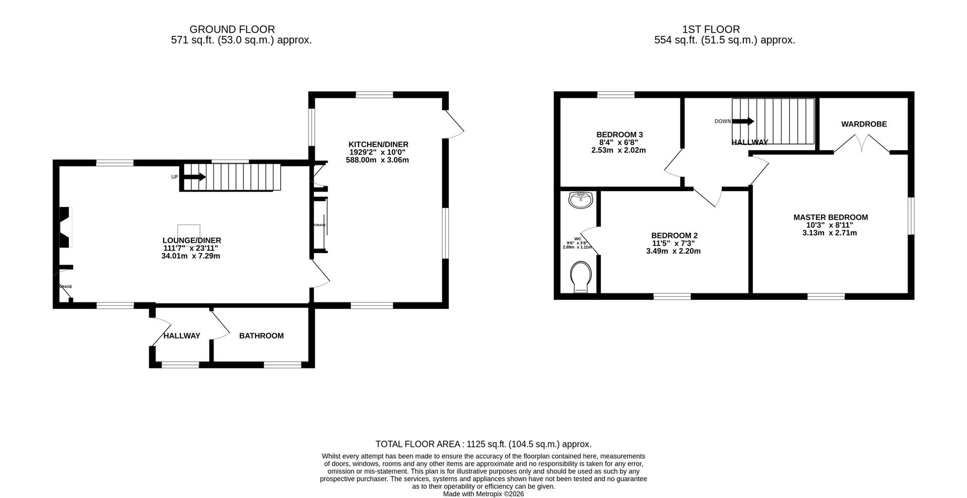 Folly Cottage, 11, Greens Lane, Swindon floorplan