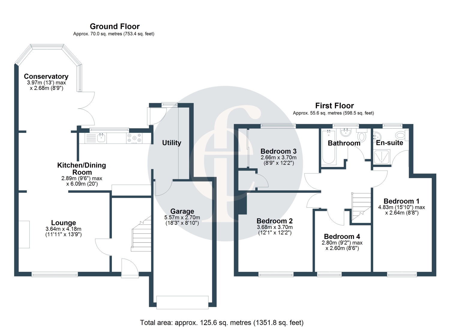 62, South Green Drive, Stratford-upon-Avon floorplan