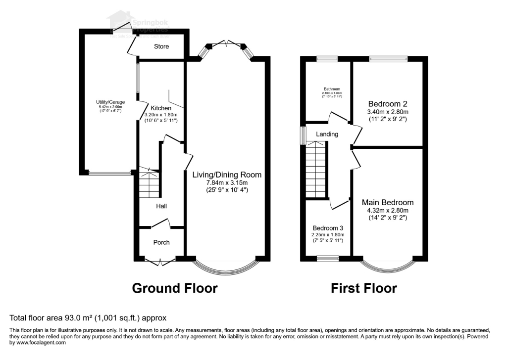Priory Road, Dudley floorplan